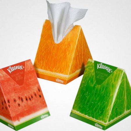 Салфетки Kleenex, искусство упаковки, креатив, стильная упаковка, новый дизайн упаковки, дизайн упаковки, студия упаковки, нестандартная упаковка, элитная упаковка, дизайнерская упаковка, идеи упаковки, оригинальная упаковка, функциональная упаковка, бренд, креативная