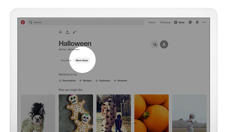Рекомендации на Pinterest 1