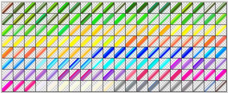 13 160-Free-Bars-Photoshop-Gradients