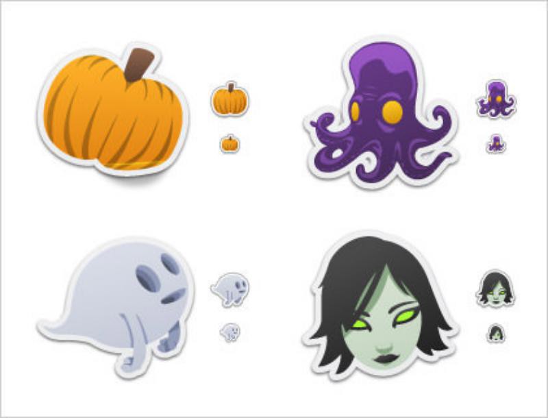 23 Spooky-Stickers-by-David-Lanham