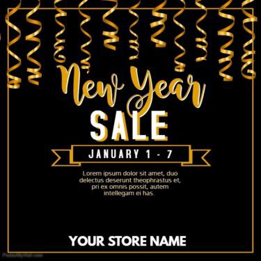 New year sale