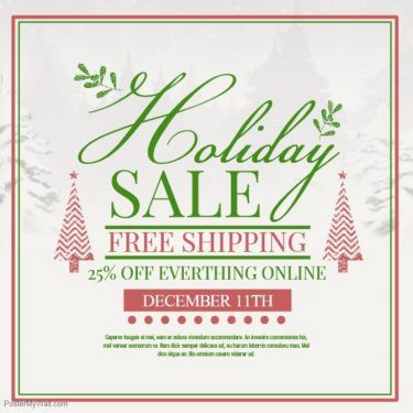Holiday Sale