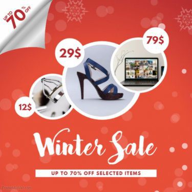 Christmas Sale With Photo