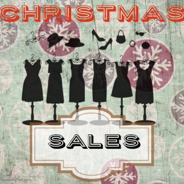 Christmas Sales Retro