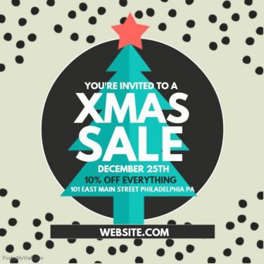 Xmas Sale Tree