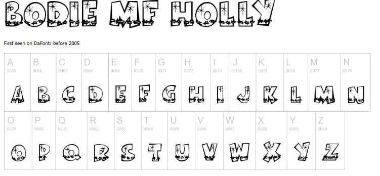 Bodie MF Holly