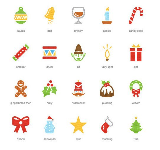 Festive Christmas Icon Pack