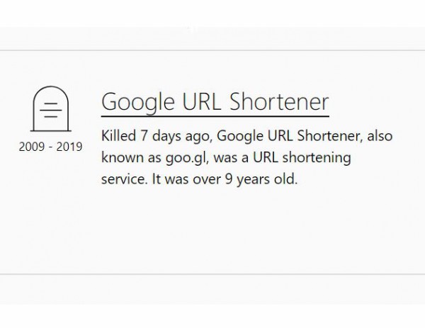 Ինչո՞վ փոխարինել  Google Shortener-ը
